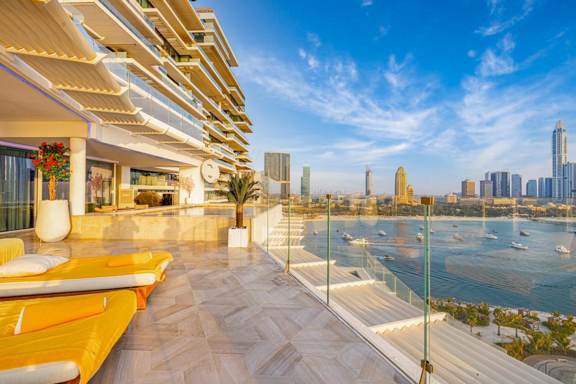 Five Palm Jumeirah 2Br Luxury Penthouse , Full Marina See View With Private Pool Dubái Exterior foto